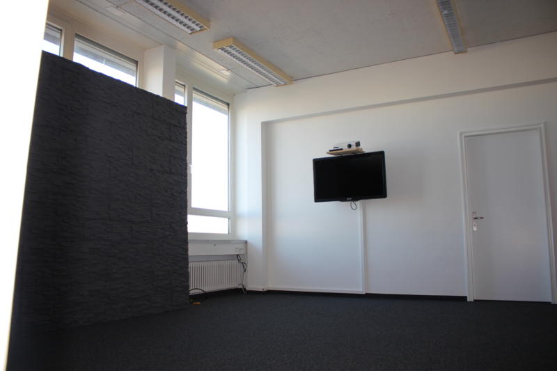 Ansicht Studio von Wand aus